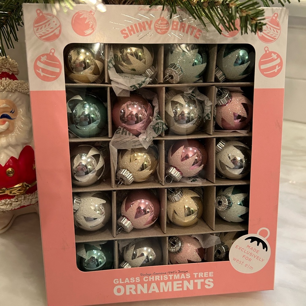 Shiny Brite minis- created for West Elm